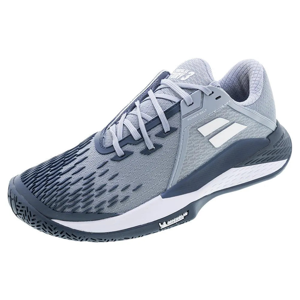 Men's Propulse Fury 3 Tennis Shoes Grey and White – Tennis Express