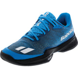 Men's Jet Mach Pickleball Shoes, Babolat, Blue/Black, Tennis Express, 3A0S26B932-4113-BLUE-BLACK-2