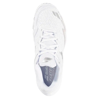 Women's Premura 3 Padel Shoes White and Silver,Footwear,Babolat,,,Tennis Express,3A1S26B753-1019F26-3