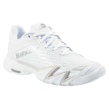 Women's Premura 3 Padel Shoes White and Silver,Footwear,Babolat,White/Silver,6,Tennis Express,3A1S26B753-1019F26-y