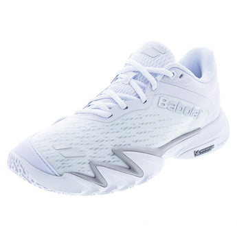 Women's Premura 3 Padel Shoes White and Silver,Footwear,Babolat,White/Silver,6,Tennis Express,3A1S26B753-1019F26copy_d3a788ea-d5da-411c-ae3c-84f71e7498d4