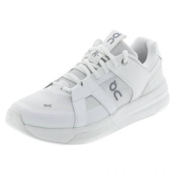 Men's THE ROGER Clubhouse Pro 2 Tennis Shoes White and Ivory,Footwear,On,White/Ivory,7,Tennis Express,3MG30070924-F26copy