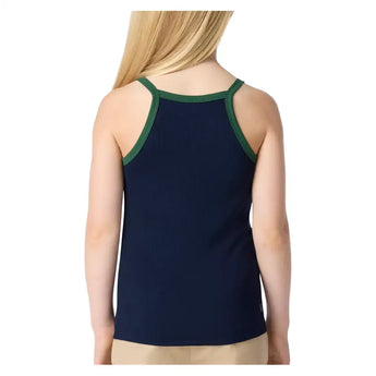 Girls' Core Logo Rib Tennis Tank,Apparel,Lacoste,,,Tennis Express,447285-F26-n-4