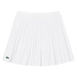Girls' Core Logo Sport Pleated Tennis Skort,Apparel,Lacoste,,,Tennis Express,447905-WBL-F26-2