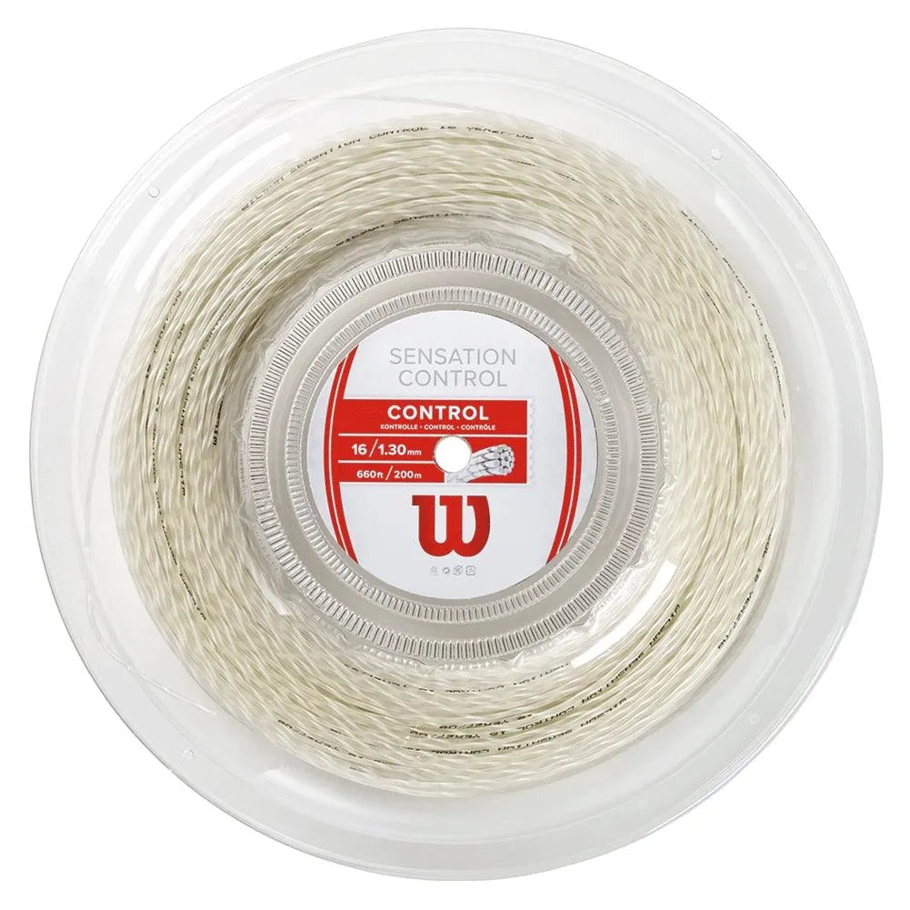 Wilson Repel 16 Reel (Naturel) Cordage de Tennis, Procure Un Contrôle Suprême et des Effets Amplifiés, Sensations Fiables et Performance Durable, Couleur : Naturel, Taille : 16G Wilson Repel 16 Reel (Naturel) Cordage de Tennis, Procure Un Contrôle Suprême et des Effets Amplifiés, Sensations Fiables et Performance Durable, Couleur : Naturel, Taille : 16G
