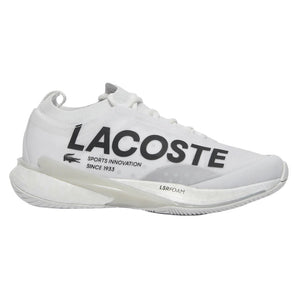 Women's AG-LT25 Lite Tennis Shoes White, Lacoste, White, Tennis Express, 49SFA0094-21GS25-WHITE-1