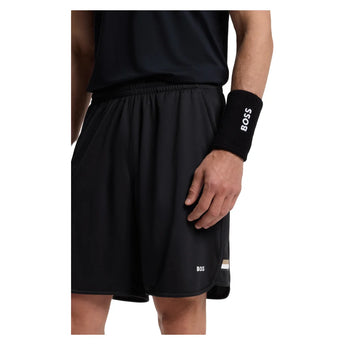Men's TOC Game 9 inch Tennis Jersey Shorts Black, Hugo Boss, Tennis Express, 50563340-001F26-4