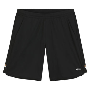 Men's TOC Game 9 inch Tennis Jersey Shorts Black, Hugo Boss, Tennis Express, 50563340-001F26-5
