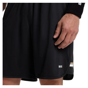 Men's TOC Game 9 inch Tennis Jersey Shorts Black, Hugo Boss, Tennis Express, 50563340-001F26-9