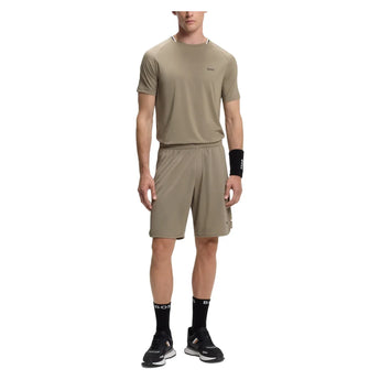 Men's TOC Game 9 inch Tennis Jersey Shorts Light and Pastel Green, Hugo Boss, Tennis Express, 50563340-334F26-3