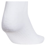 Women's Classic Cushioned Low Cut Socks 6-Pack White and Clear Onix, Adidas, Tennis Express, 5162386-H26-1