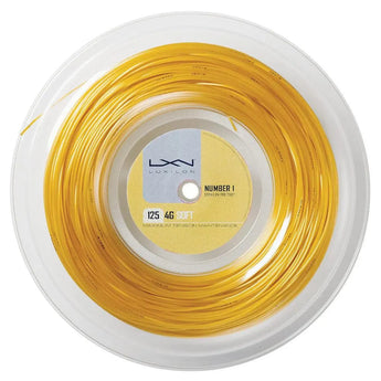 4G Soft 17G Tennis String Reel Gold-Strings-Luxilon-51823-DEFAULT-L-Tennis Express