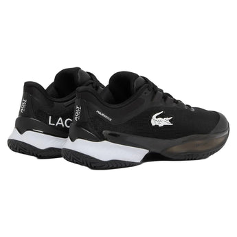 Women's AG-LT Ultra Tennis Shoes Black and White, Lacoste, Tennis Express, 51SFA0007-312F26-3