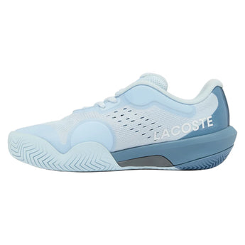 Women's AG-LT EVO Tennis Shoes Light Blue, Lacoste, Tennis Express, 52SFA0123-52CF26-2