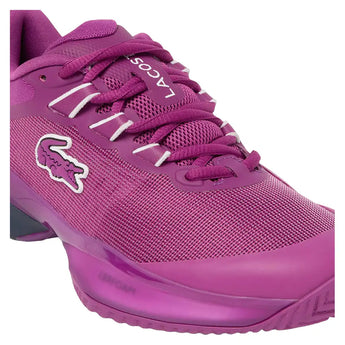 Women's AG-LT Ultra Tennis Shoes Purple and Navy,Footwear,Lacoste,,,Tennis Express,52SFA0147-ACRF26-6