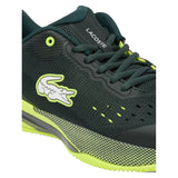 Men's AG-LT EVO Tennis Shoes Dark Green and Yellow, Lacoste, Tennis Express, 52SMA0070-AB3F26-5