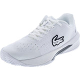 Men's AG-LT EVO Tennis Shoes White, Lacoste, White, Tennis Express, 52SMA0071-21GF26-WHITE-2