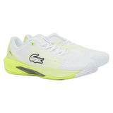 Men's AG-LT EVO Tennis Shoes White and Yellow, Lacoste, Tennis Express, 52SMA0156-V05F26-1