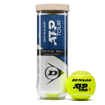 ATP Tour Regular Duty Tennis Ball Can,Balls,Dunlop,,,Tennis Express,601650-CAN-1