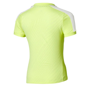 Women's Core Short Sleeve Tee Lime Pulp, Mizuno, Tennis Express, 650046-4H4HF26-1
