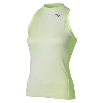 Women's Printed Tank Lime Pulp, Mizuno, Lime Pulp, Tennis Express, 650047-4H4H-LIME-PULP-1