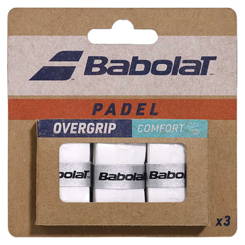 Comfort Padel Overgrip White,,Babolat,Blanc,One Size,Tennis Express,653055-101F26