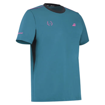 Men's Juan Lebron Crew Neck Padel Tee Legion Blue, Babolat, Legion Blue, Tennis Express, 6MZ26011-4156F26-LEGION-BLUE-1