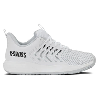 Juniors Ultrashot Light Tennis Shoes White and Glacier Gray,Footwear,K-Swiss,,,Tennis Express,84896-115-original_2_copy