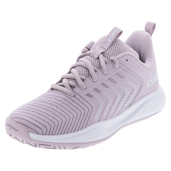 Juniors Ultrashot Light Tennis Shoes Violet Ice and White,Footwear,K-Swiss,Violet Ice/White,1Y,Tennis Express,84896-552F26copy