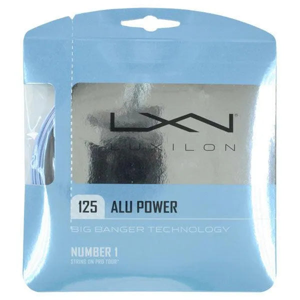Big Banger ALU Power 125/17G Ice Blue String – Tennis Express