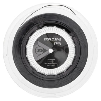Explosive Spin Black 17G Tennis String Reel-Strings-Dunlop-91228-DEFAULT-L-Tennis Express