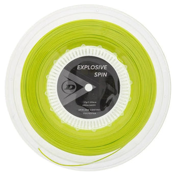 Explosive Spin Yellow 17G Tennis String Reel-Strings-Dunlop-91230-DEFAULT-L-Tennis Express