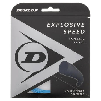 Explosive Speed Blue 17G Tennis String-Strings-Dunlop-93432-DEFAULT-L-Tennis Express