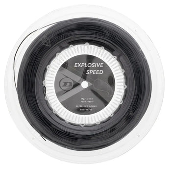 Explosive Speed Black 17G Tennis String Reel-Strings-Dunlop-93446-DEFAULT-L-Tennis Express