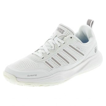 Women's Ultra Court Pickleball Shoes Blanc de Blanc and Rose Gold,Footwear,K-Swiss,Blanc de Blanc/Rose Gold,5,Tennis Express,94405-118F26copy