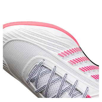 Women's Hypercourt Express 3 Tennis Shoes White and Shocking Pink,Footwear,K-Swiss,,,Tennis Express,94603-103-6
