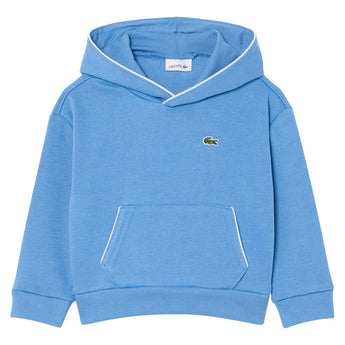 Boys' Tennis Pull Over Hoodie,Apparel,Lacoste,UJ7 Slate,10A,Tennis Express,947631-UJ7