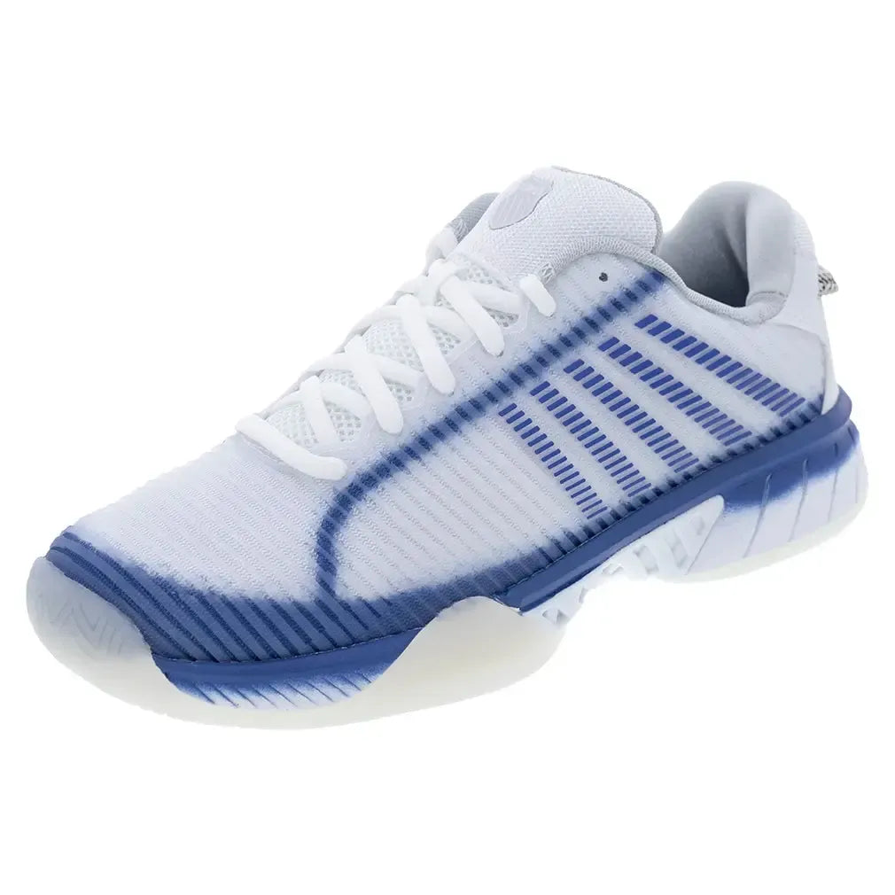 ここすけ Women's Lucky in Love Hypercourt Express 2 Tennis Shoes White and