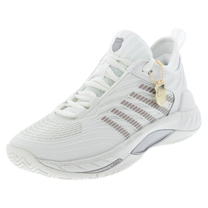 Women's Hypercourt Supreme 2 Tennis Shoes Blanc de Blanc and Rose Gold,Footwear,K-Swiss,Blanc de Blanc/Rose Gold,5,Tennis Express,99071-118F26copy