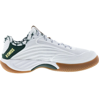 Women's LIL Hypercourt Express 3 X Lil Preppy Tennis Shoes White and Team Green, K-Swiss, White/Team Green, Tennis Express, 99583-108U26-WHITE-TEAM-GREEN-2