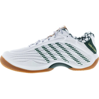 Women's LIL Hypercourt Express 3 X Lil Preppy Tennis Shoes White and Team Green, K-Swiss, White/Team Green, Tennis Express, 99583-108U26-WHITE-TEAM-GREEN-4