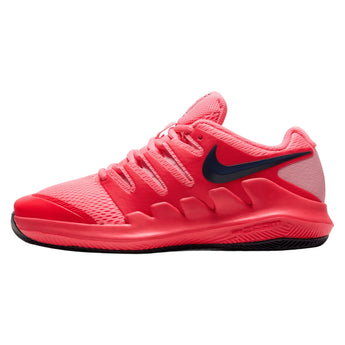 Juniors' Vapor X Tennis Shoes Laser Crimson and Blackened Blue, Nike, Tennis Express, AR8851-604H26-2