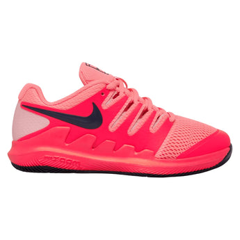 Juniors' Vapor X Tennis Shoes Laser Crimson and Blackened Blue, Nike, Tennis Express, AR8851-604H26-4