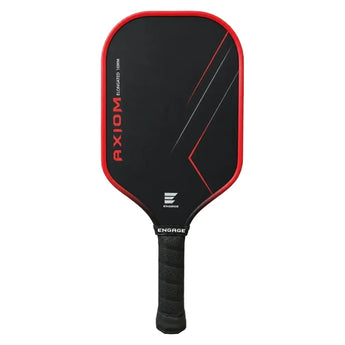 Axiom Elongated 14mm Pickleball Paddle Red Flare, Engage Pickleball, Red Flare, Tennis Express, AXE-RED-14M-RED-FLARE-1