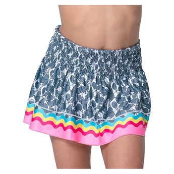 Girls' Hippy Smocked Tennis Skort Mulberry-Apparel-Lucky In Love-B134-18E955H25_59e738c3-8f56-4aa0-853e-a21b5c9b3aa2-Tennis Express