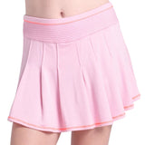 Girls' Chill Day Tennis Skort Paris Pink,Apparel,Lucky In Love,Paris Pink,2XS,Tennis Express,B178-679U26