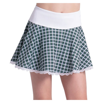 Girls' Preppy Please Flounce Tennis Skort Team Green, Lucky In Love, Team Green, Tennis Express, B188-01H300-TEAM-GREEN-1