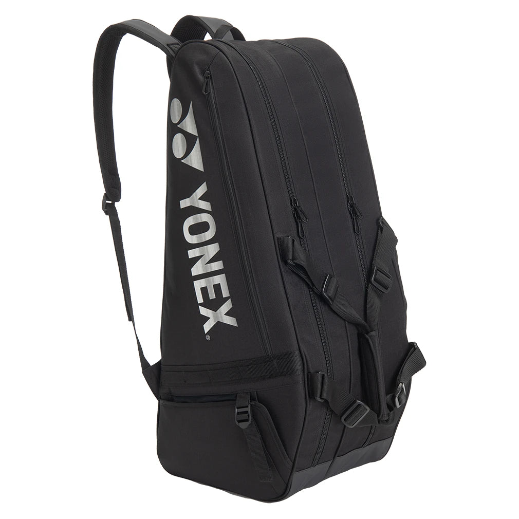 Yonex Gearlogic 6-Pack Tennis Racquet Bag Black | Tennis Express