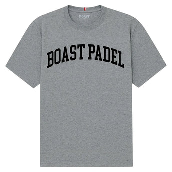 Men's Boast Padel Tee Heather Grey,Apparel,Boast,050 Heather Grey,S,Tennis Express,BM6TP120