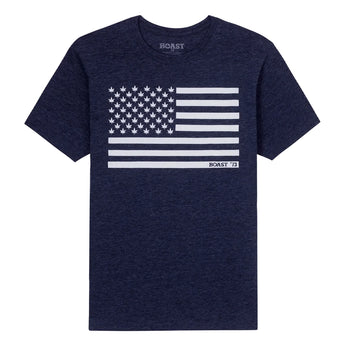 Men's USA Boast Flag Tennis Tee Navy,Apparel,Boast,Navy,S,Tennis Express,BM6TP161-400F26